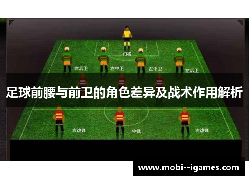足球前腰与前卫的角色差异及战术作用解析