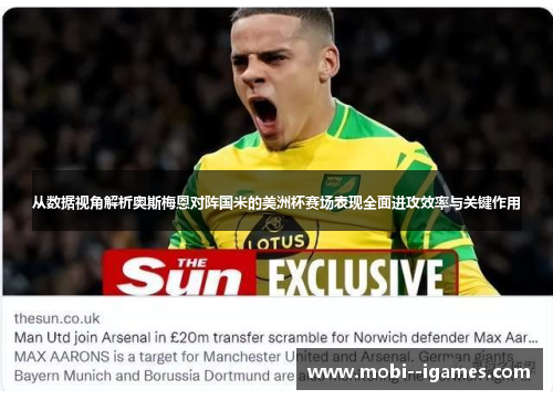 从数据视角解析奥斯梅恩对阵国米的美洲杯赛场表现全面进攻效率与关键作用